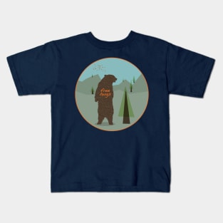 All I Want Is A Bear Hug Kids T-Shirt